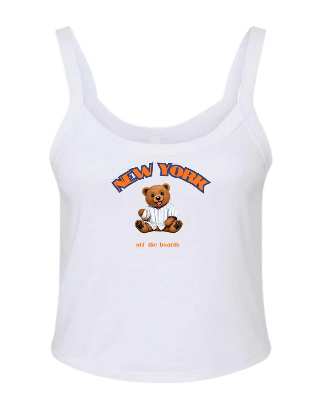 New York Baseball Teddy Tank