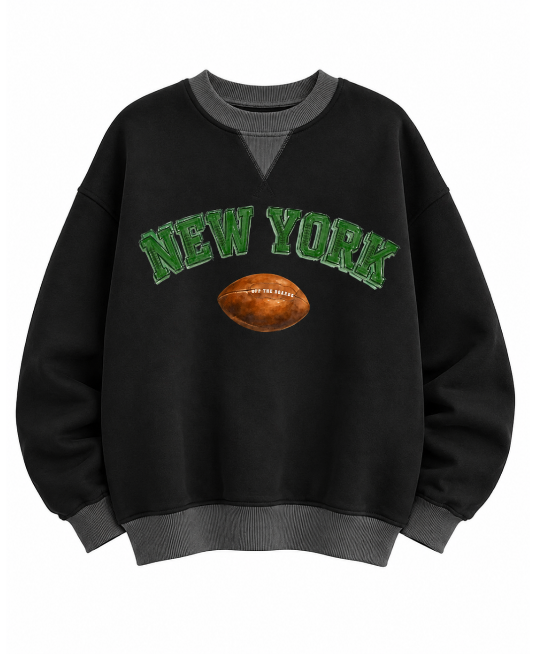 New York Jets Football Crewneck