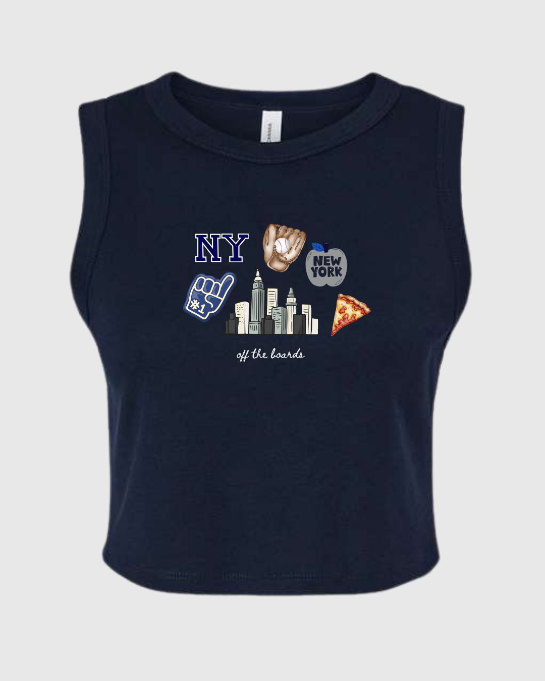 New York Baseball Collage Tank