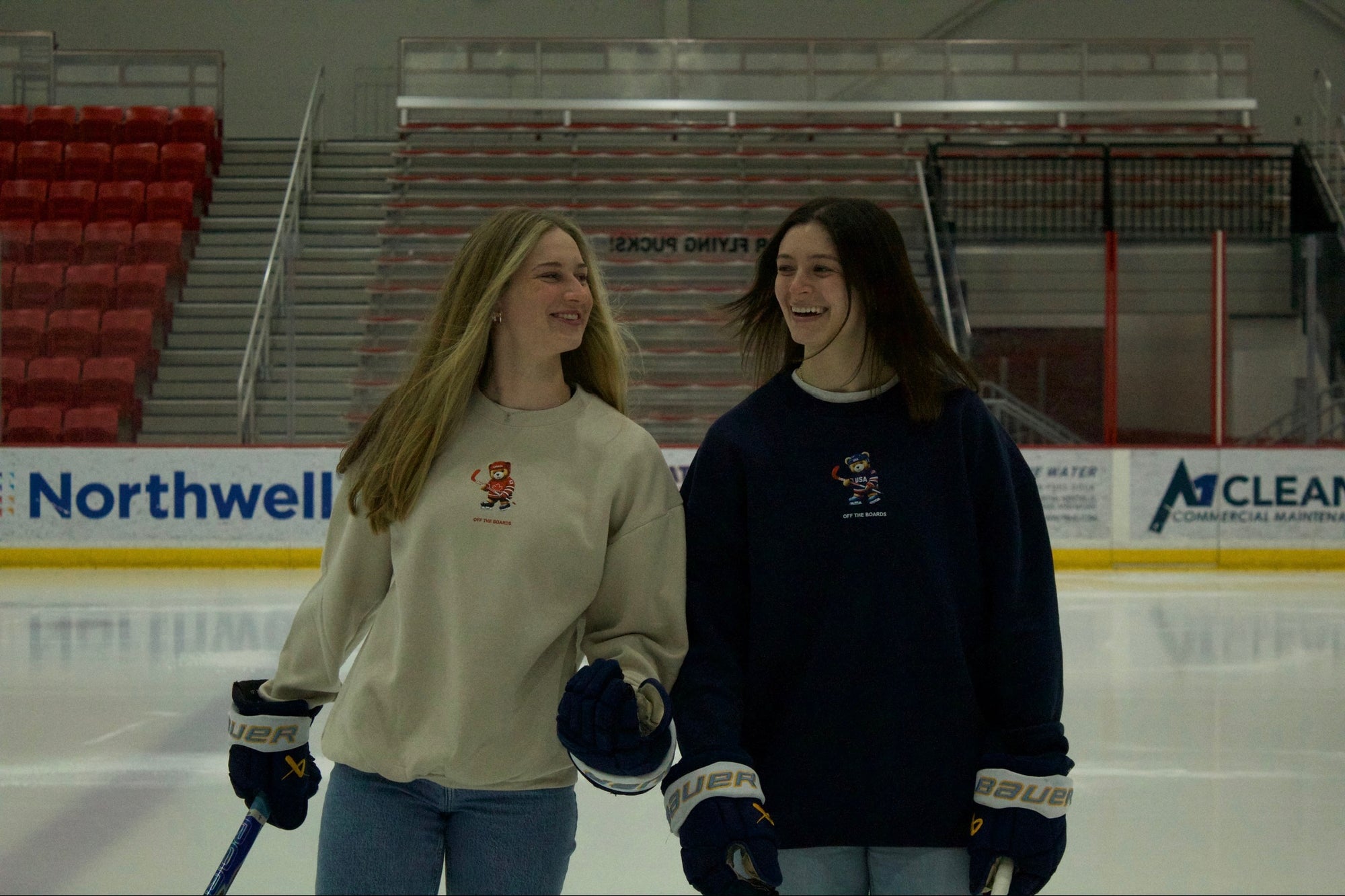 USA Olympic Hockey Teddy Crewneck
