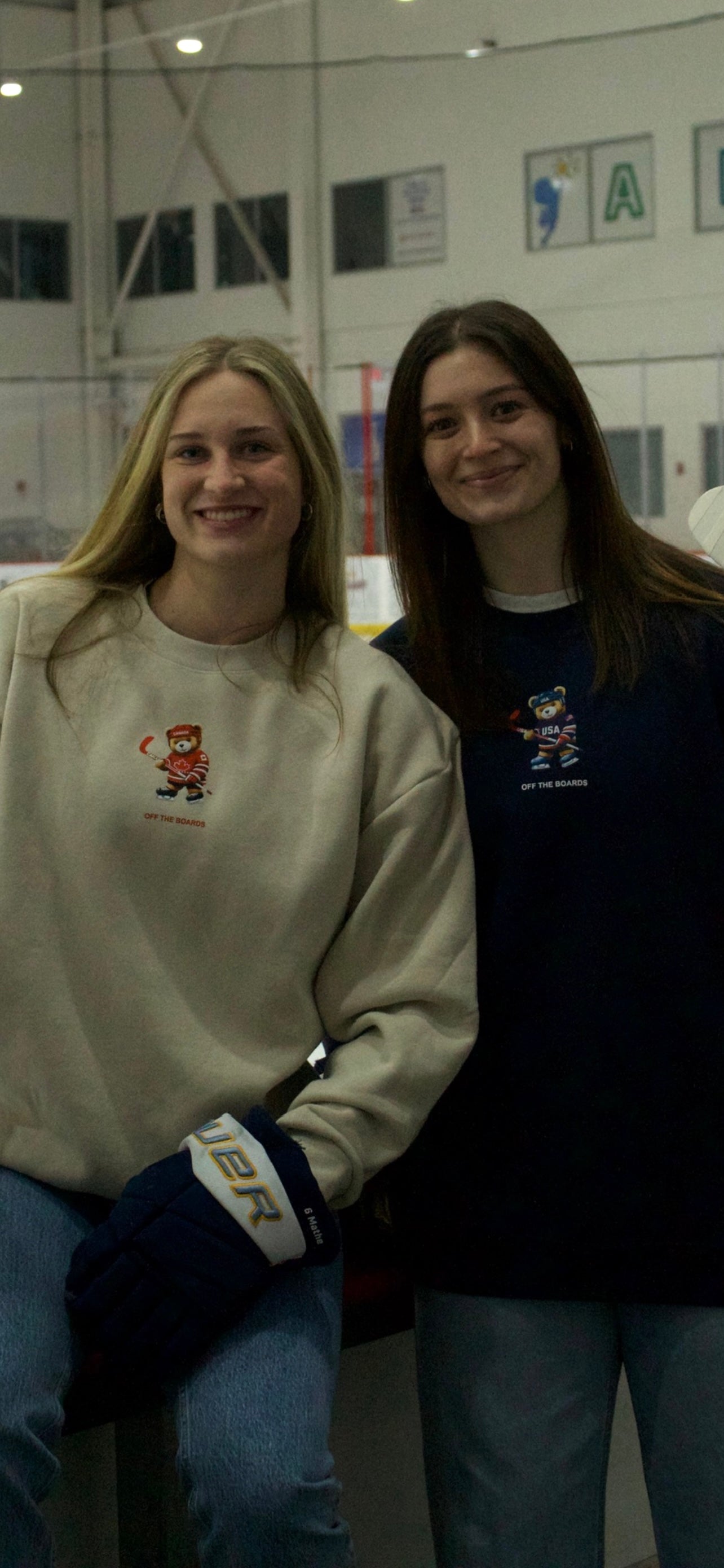 Canada Olympic Hockey Teddy Crewneck