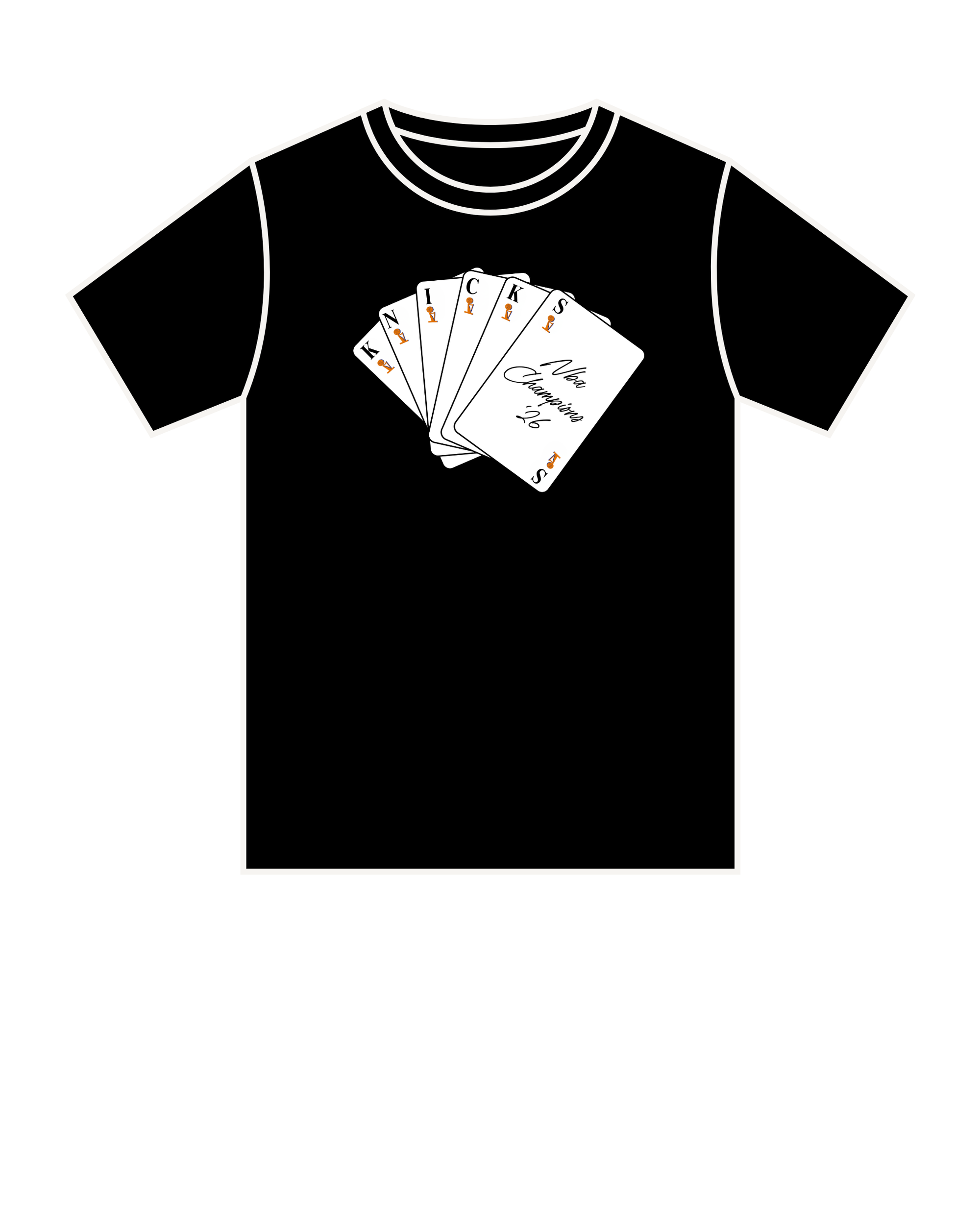 2026 NBA Champions Deck of Cards Tee