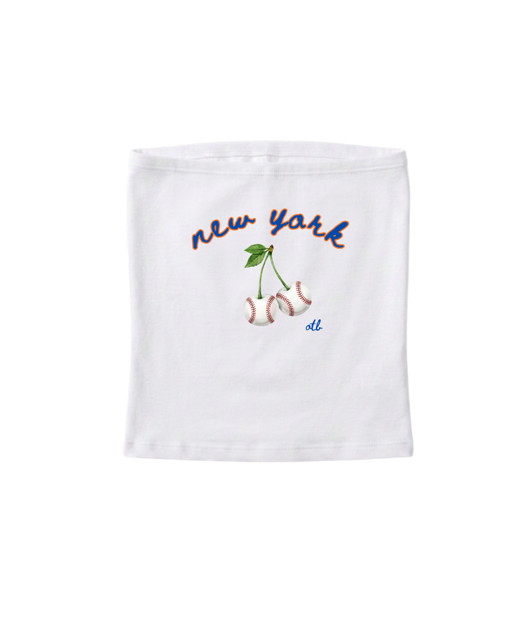 New York Baseball Tube Top