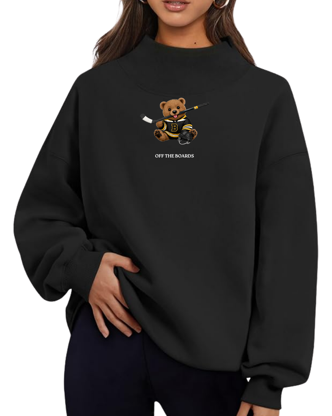 Boston Mascot Mockneck