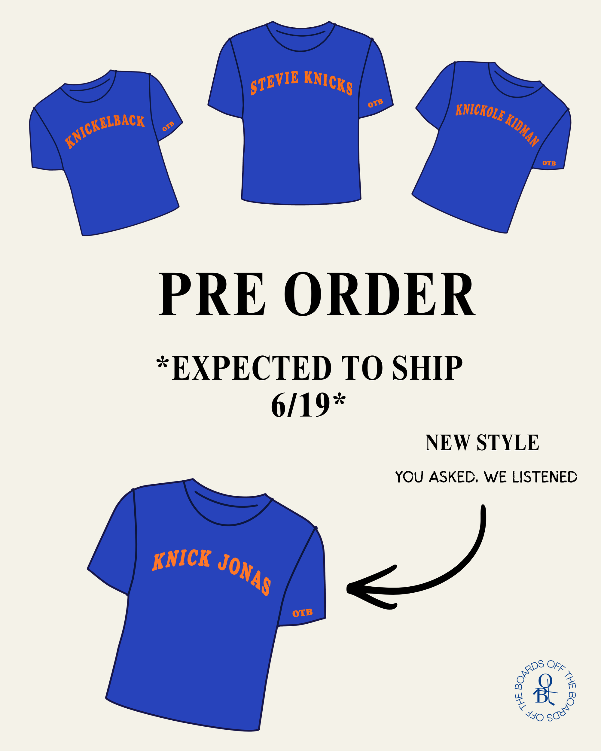 PRE ORDER: The TS inspired baby tee